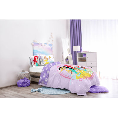 Disney Princess Heart Of Gold 100% Cotton Bed Set