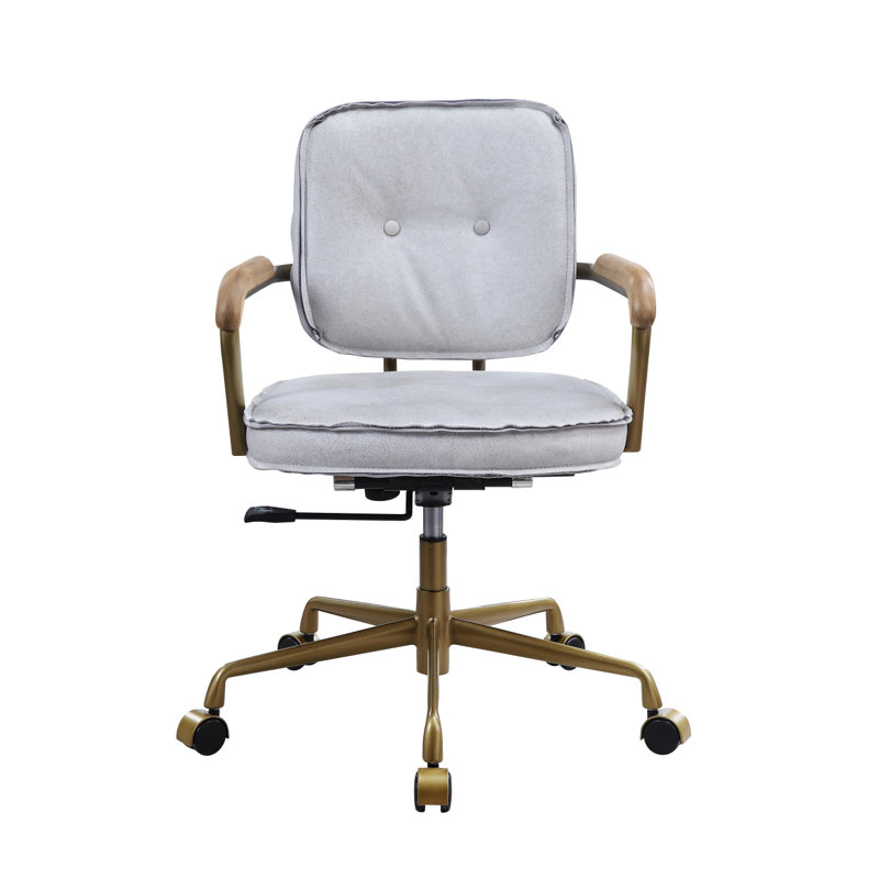 Fauteuil de bureau Siecross, Blanc