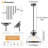 1-light Dome Glass Pendant Light