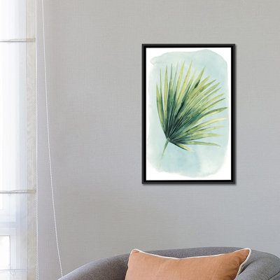 «Paradise Palm Leaves II», impression sur toile