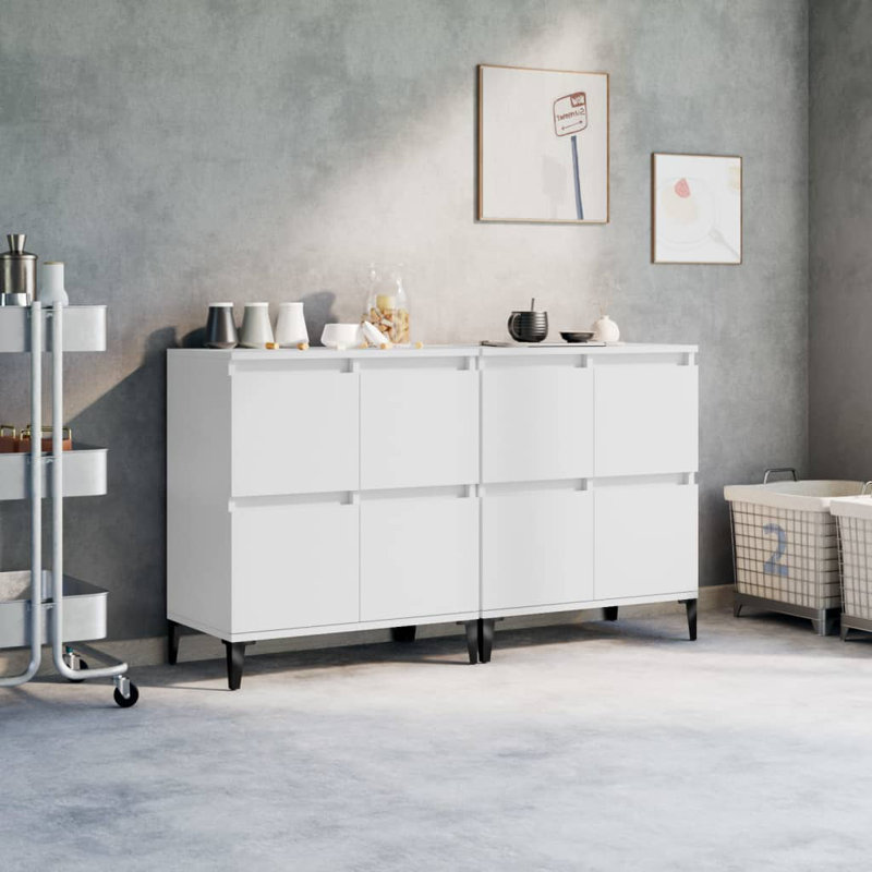 Giasa 60cm Sideboard, White