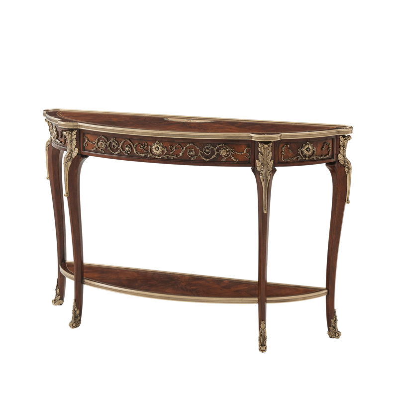 Melina 54'' W Solid Wood Console Table