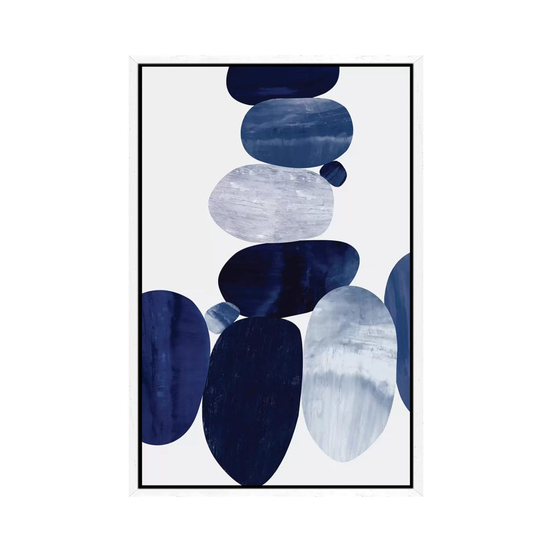 Connected I by Justin Thompson - Print on Canvas, White Framed, 66.04 cm H x 45.72 cm W