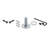 Craftsman Plate with Egg & Dart Door Knob-15384691