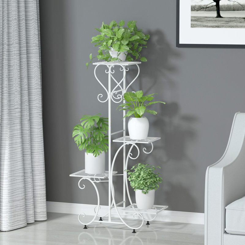 Anka Plant Stand, White
