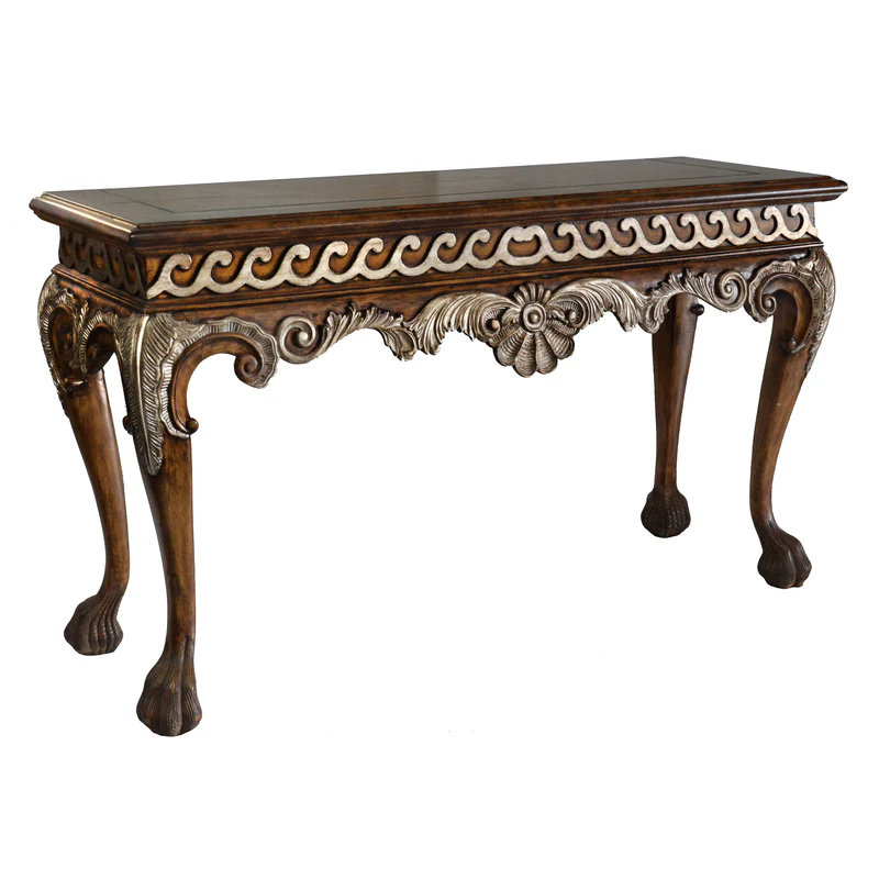 Console d'entrée à volutes Palais