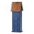 Oversized 3-Tiered Solid Wood Villa Birdhouse, 24.25"H-Blue-489728009