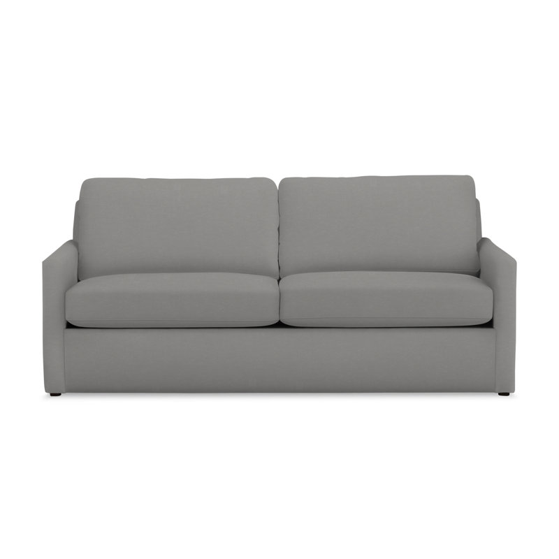 Savannah Upholstered 85'' Sofa, Bayou Light Gray Canvas