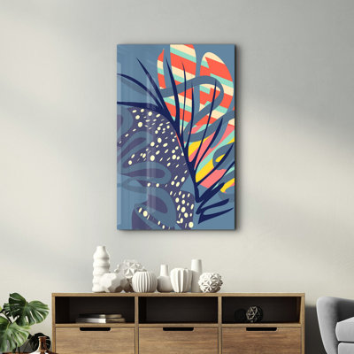 Peinture murale élégante en verre trempé 18,1 po x 28,3 po | 100% verre trempé, épaisseur: 0,16 pouce | Imprimé UV pour des couleurs éclatantes et une durabilité | Parfait pour la décoration intérieure et l'esthétique moderne