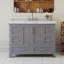 Meuble-lavabo simple 48 po avec comptoir