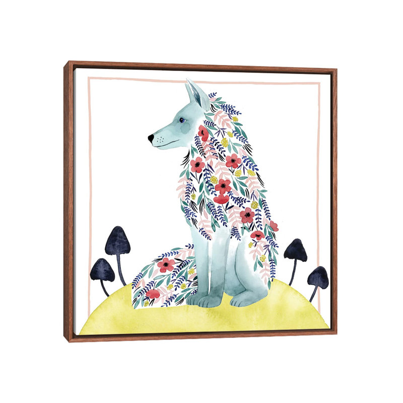 Friends of Clementine III par Grace Popp - impression d'art graphique, Pas de tapis, H 37 po x l 37 po x P 1,5 po
