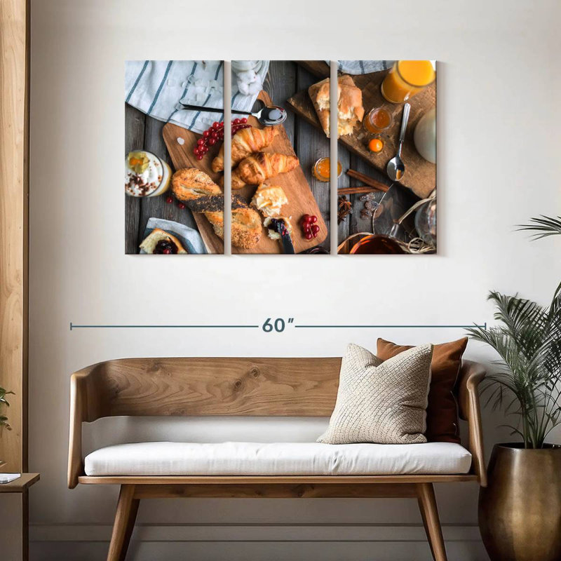 Bread For Breakfast, 28" H x 45" W