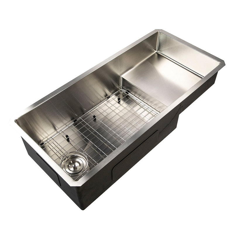 Nantucket Sinks x Studio Dearborn Pro Series Undermount Stainless Steel Kitchen Sink