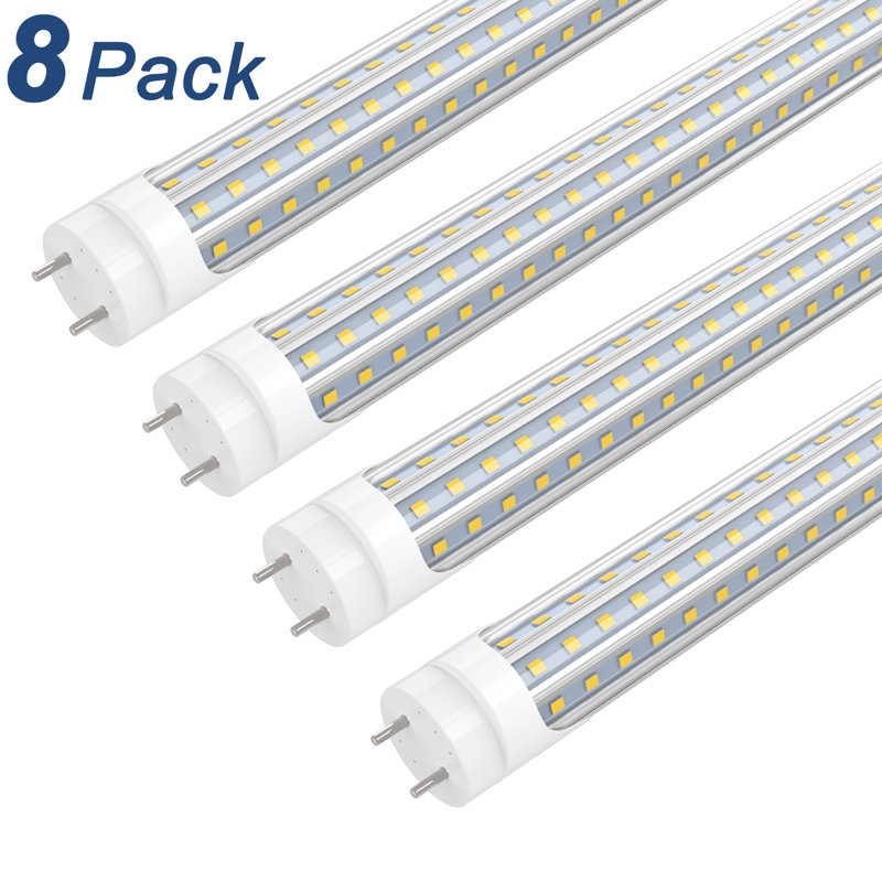 60 Watt (600 Watt Equivalent) T8 G13 Base LED Non-Dimmable Light Bulbs