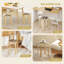 Ensemble de 4 tabourets empilables 18 po-1435949288