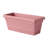 Vaneka 18-in Width Plastic Fluted Window Box Planter With Saucer Tray-1065338177