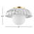 Irene Ceramic Flush Mount