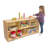 5 Compartment Manufactured Wood Shelving Unit