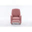 Chaise berçante en tissu avec repose-pieds réglable-1287876487
