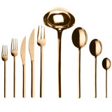Due 75 - Piece Stainless Steel Flatware Set - Service for 12