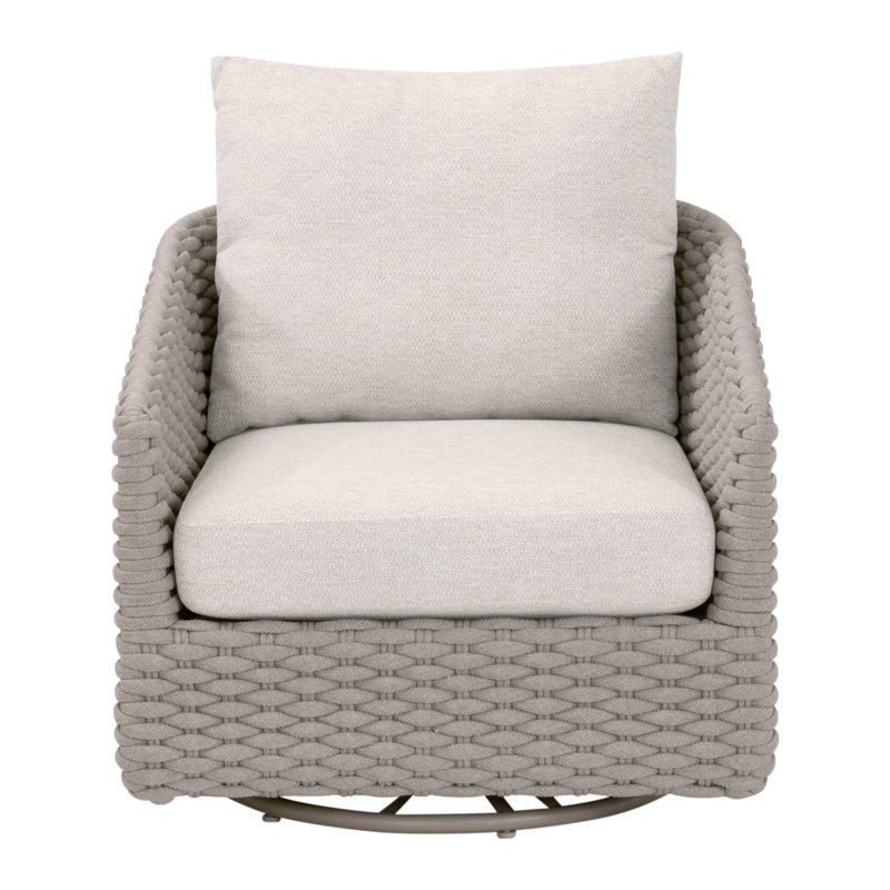 Fauteuil à bascule pivotant extérieur Caspian