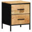 40cm W Solid Wood Bedside Table