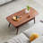Center Table Low Table 100% Solid Oak Wood Top  Width 100 X Depth 50 X Height 44 Cm