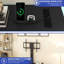  Modern TV Cabinet, Media Centre, TV Stand Complete with Adjustable TV Mount, TV Bracket and LED Strip-1458500797