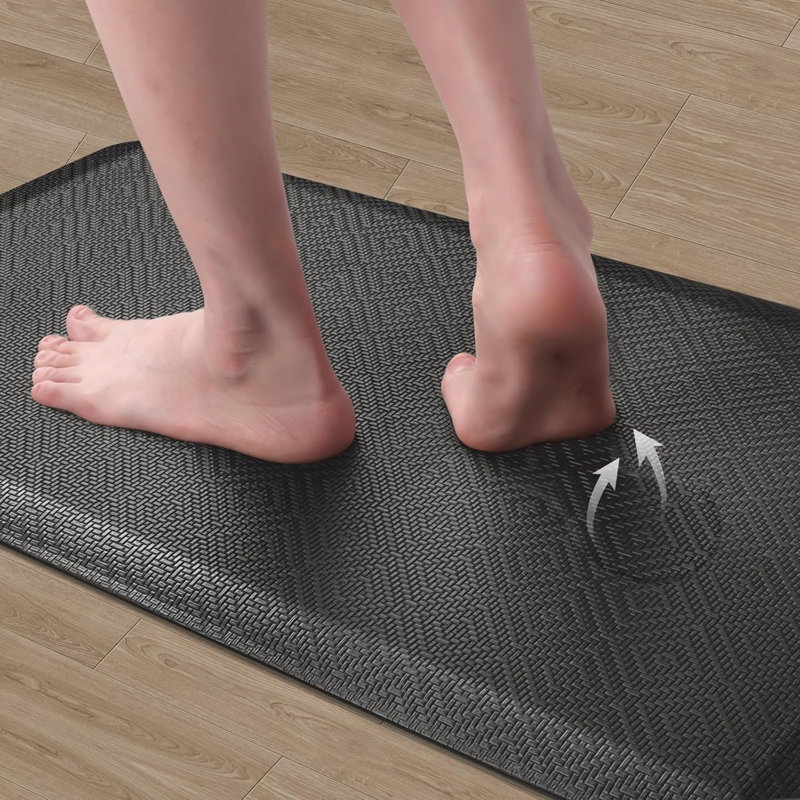 Tapis de cuisine antidérapant matelassé et antidérapant