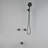 2 Handle Wall Bath Faucet with Diverter-98741313