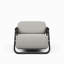 Modern Brazilian - Hermes Accent Chair - Harvest Natural, Nozes, Brown Leather-315763808