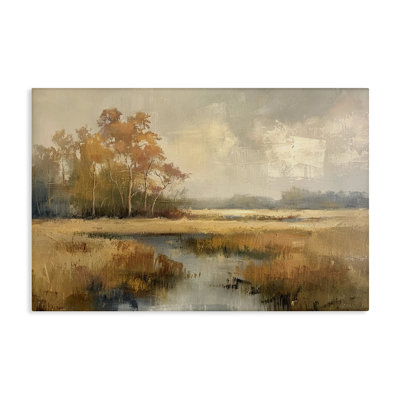  «Autumn Stream Landscape», art mural par LSR Design Studio
