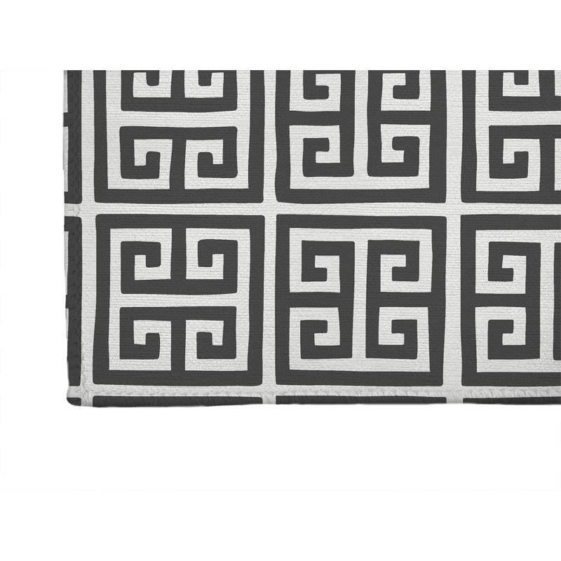 Tapis d'extérieur antidérapant Cuddle Key, Tapis de couloir 2 pi 6 po x 8 pi