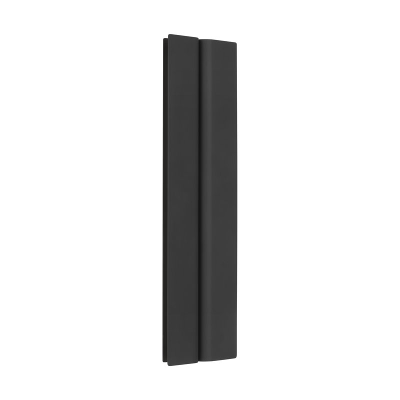 Cloak 1 - Light LED Vanity Light, 18" H x 5" W x 1.3" D, Nightshade Black, Aluminum