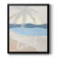 Toile encadrée de qualité supérieure Beach Day - prête à être accrochée-879929355-879929357