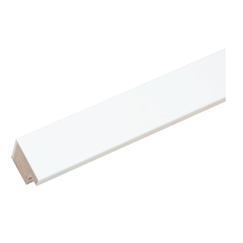 Wood Matte Picture Frame, White, 19.69" x 27.56"