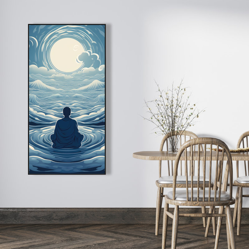 Infinite wisdom - 24"x48" Framed canvas