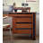 Classic Solid Wood Desk with Bookshelf-849829146