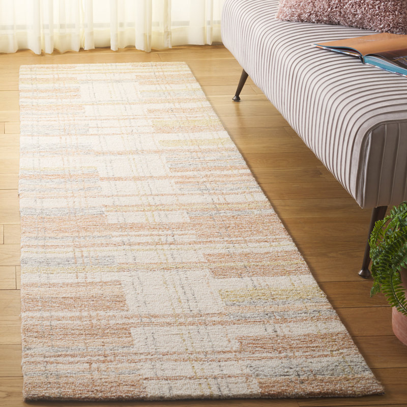 Metro Hand Tufted Performance Abstract Rug, Runner 2'3" x 8'