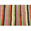 Chemin de table Kilim turc rétro en vert pour une décoration intérieure biologique et un accent de couloir