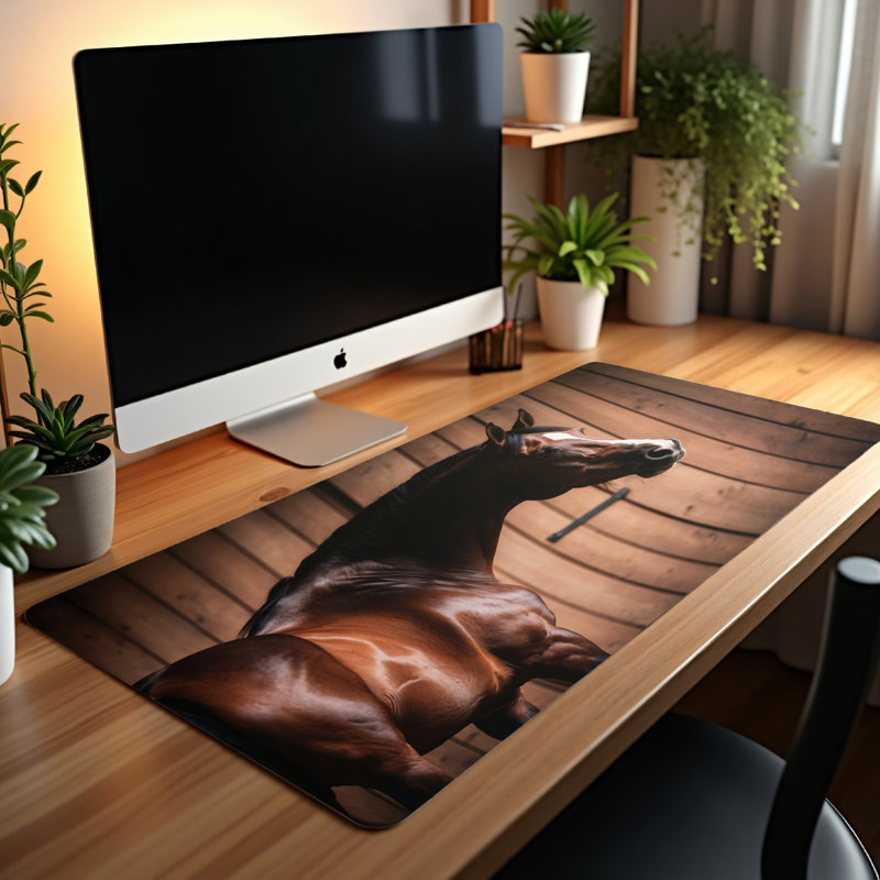 Polyester Desk Pad, 31.5x15.5
