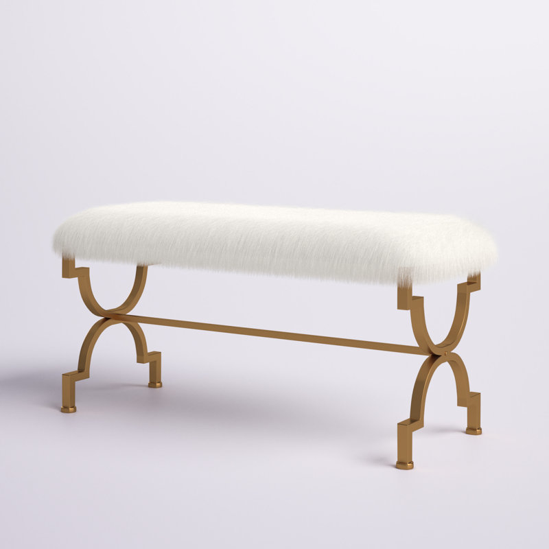 Johana Acrylic Upholstered Bench