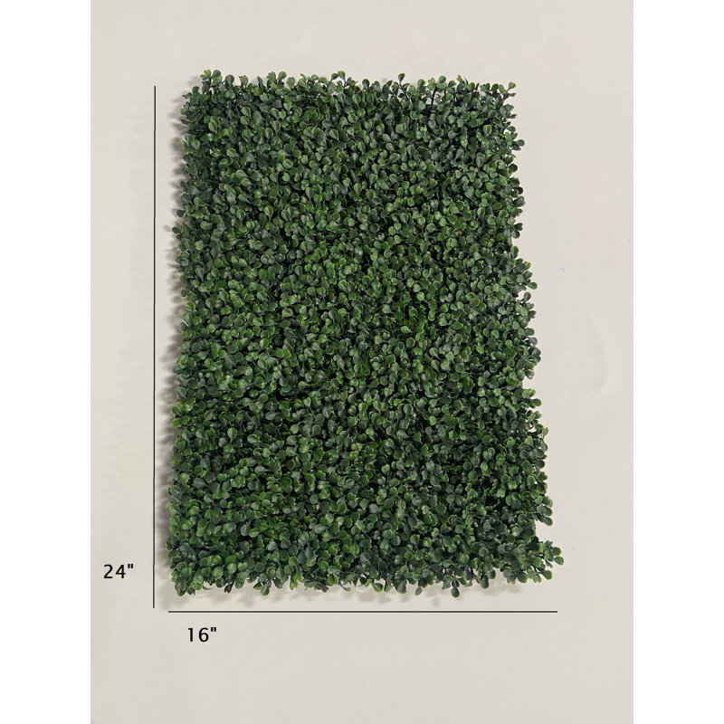 Artificial Hedge, size 24" X 16"