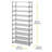 Desin 30 Pair Stackable Shoe Rack