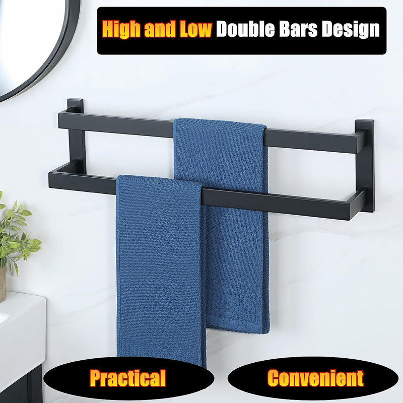20'' 2 Wall Towel Bar