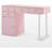 Arbadella Vanity Makeup Desk, Rectangle Accent Manicure Table with Cabinet-1888140675