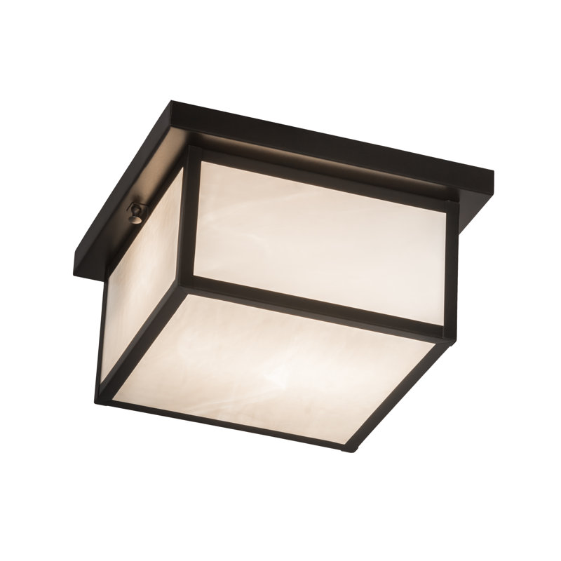 Plafonnier encastré d'extérieur 2 lumières Ziolkowski