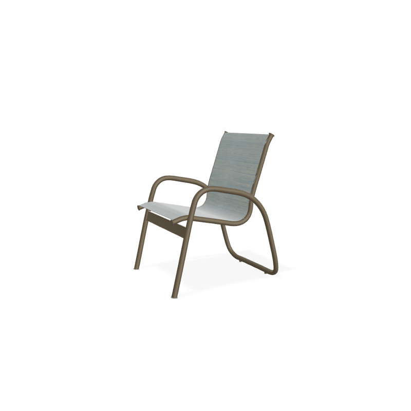 Fauteuil de patio Gardenella, Bois de plage texturé, Baja