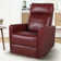 Gemius Faux Leather Manual Swivel Recliner