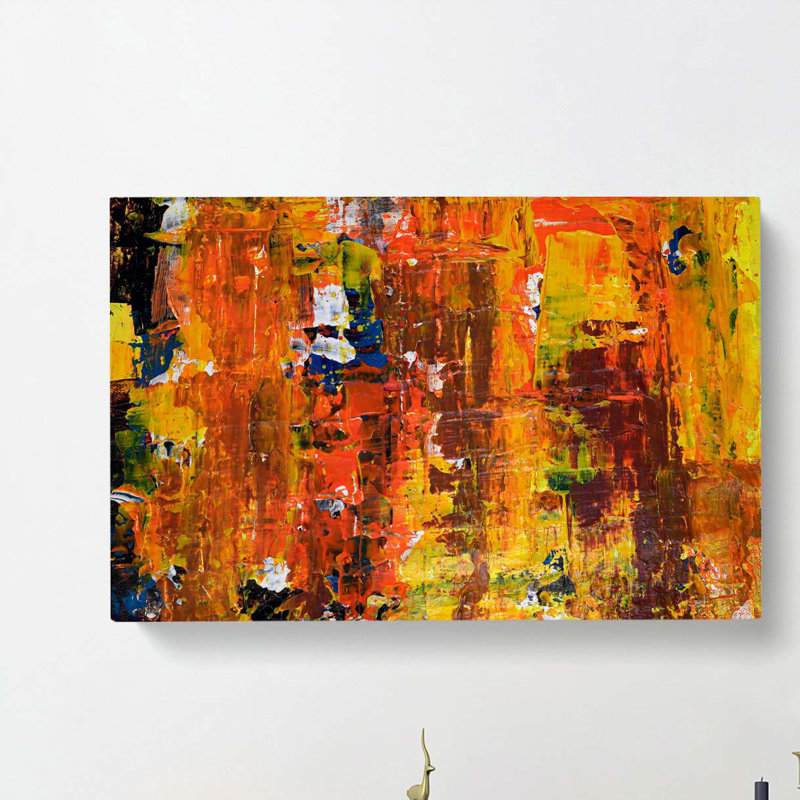 Abstract Art Painting Vol.116 by S.Johnson - Wrapped Canvas, 60cm H x 91cm W x 3cm D